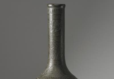 图片[2]-Hu wine vessel with mountain and animal patterns, Han dynasty (206 BCE–220 CE)-China Archive
